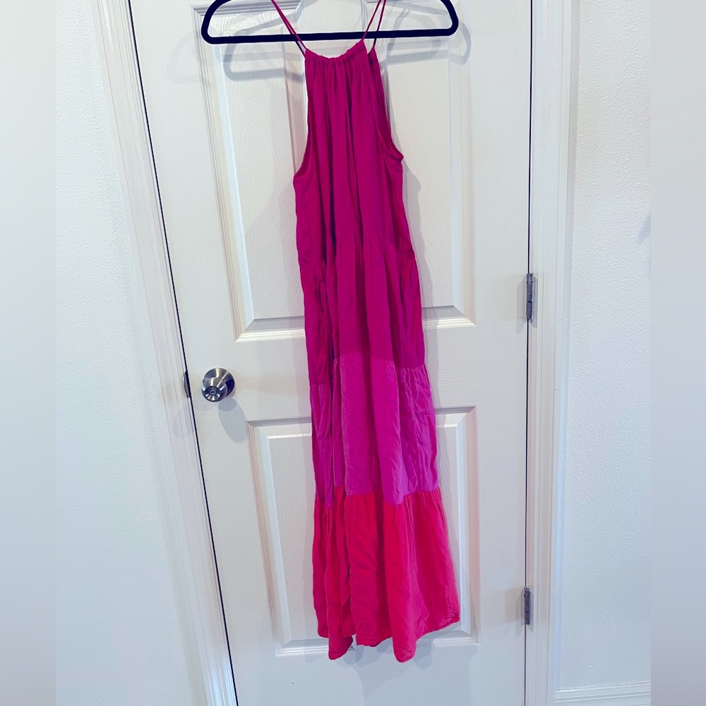 🌴Tommy Bahama Tropical Halter Sundress/Coverup